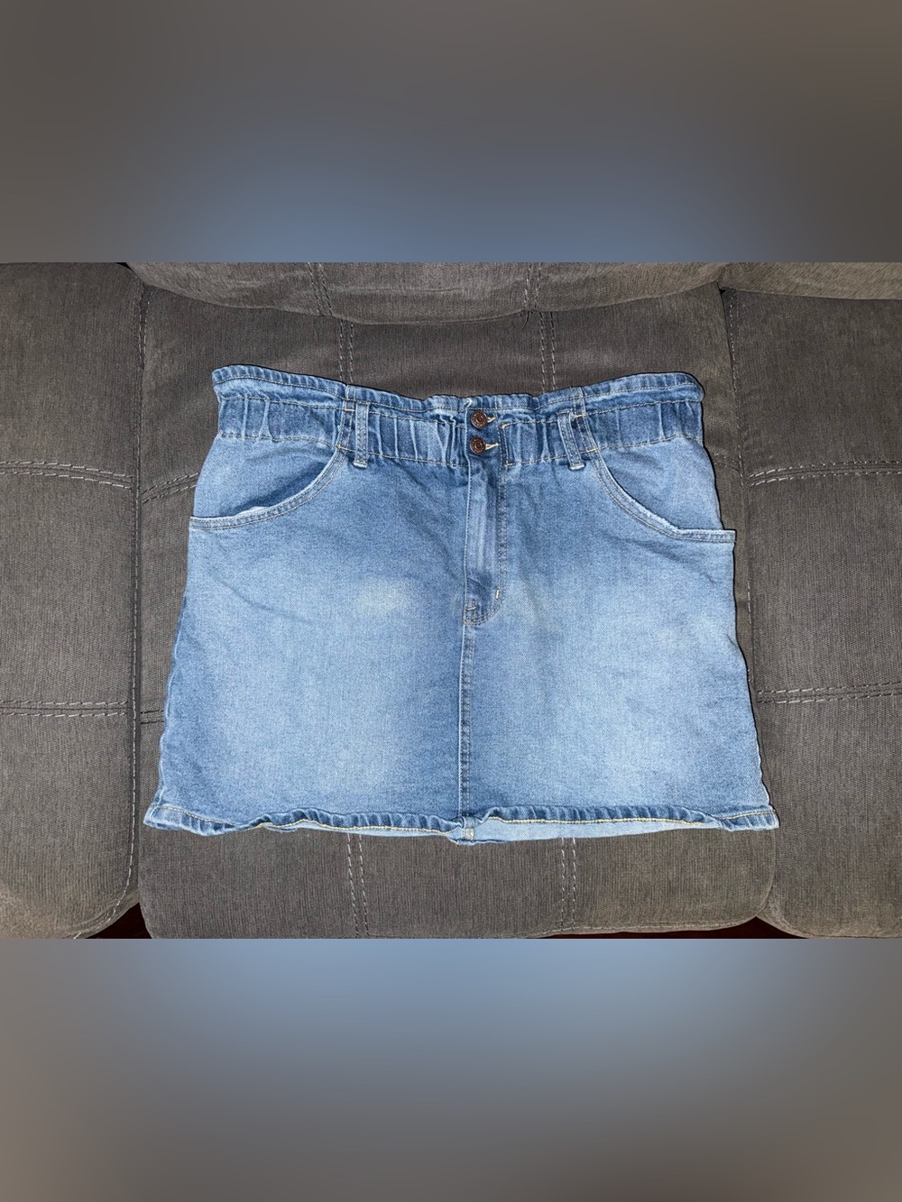 wild fable Light Blue Denim Mini Skirt